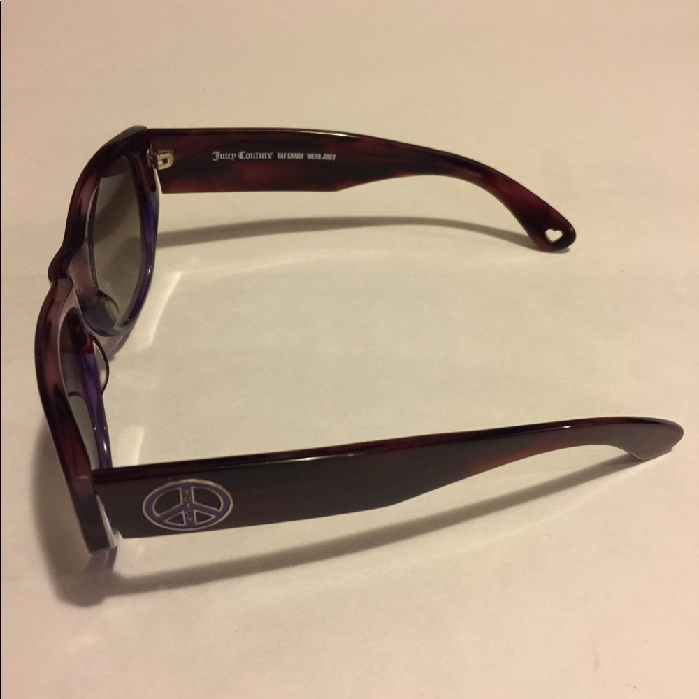 Authentic Juicy Couture Sunglasses & Case - Picture 4 of 8